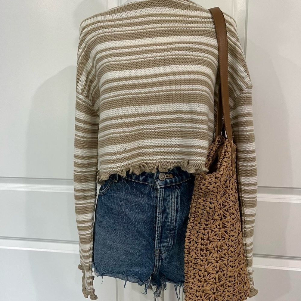 Nasty Gal cropped knit sweater